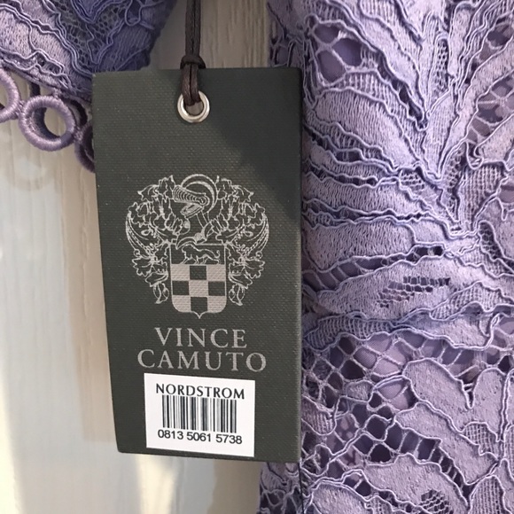 Lavender lace Vince Camuto dress, new with original tags. - Picture 6 of 8